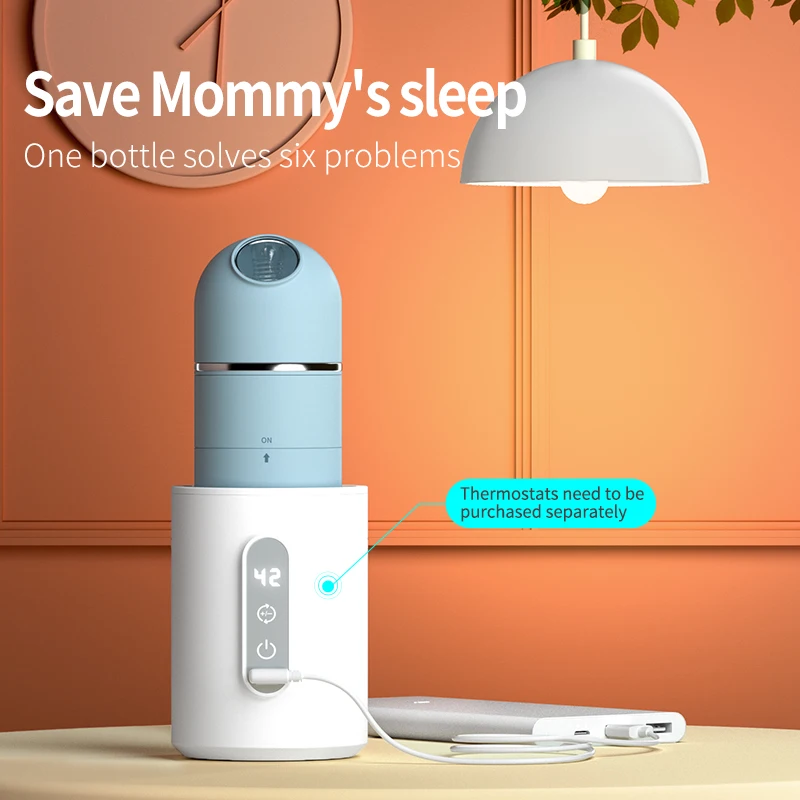 2023 New Design Baby Feeding Bottle set Portable Multifunctional Baby Bottle With Powder Storage Baby Milk Bottle