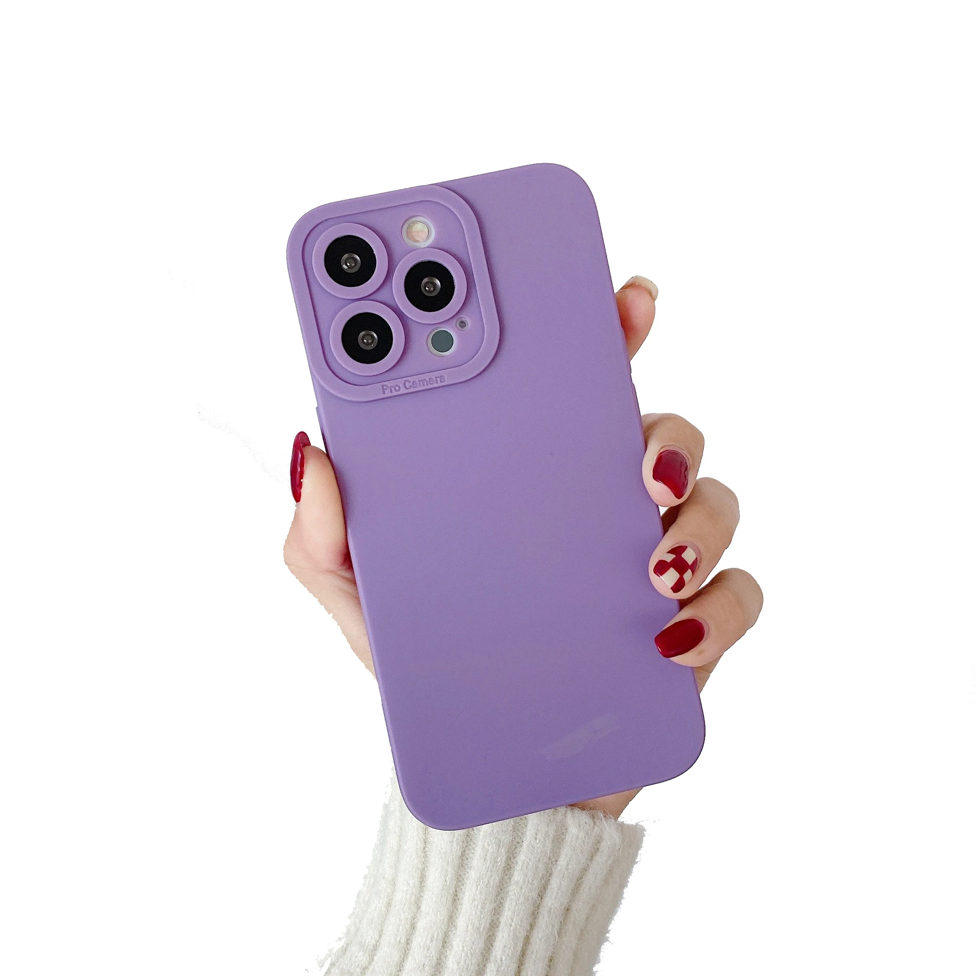 Soft case For IPhone 14 11 12 13 Pro Max Phone case Shockproof mobile phone pouch cover with len protective