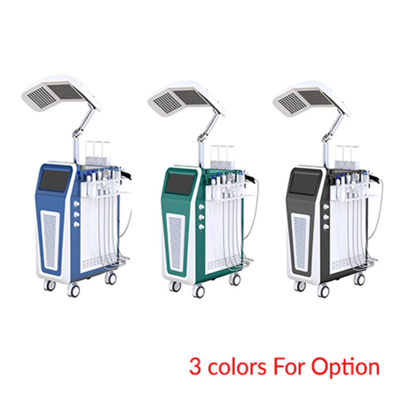 9 in1 h2 o2 hydro cleaner diamond aqua peel hydra dermabrasion machine for deep cleansing facial beauty device spa salon