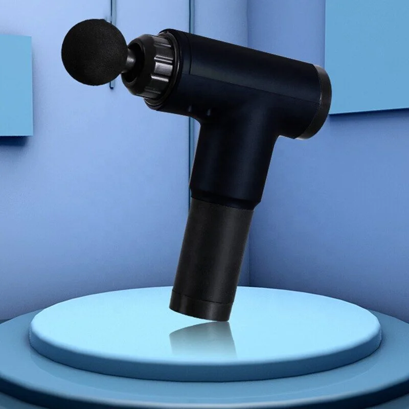 2023 Deep Muscle Relaxation Pain Relief Massage Gun Handheld Electric Body Massager Portable 4 Massage Heads 5 Gears