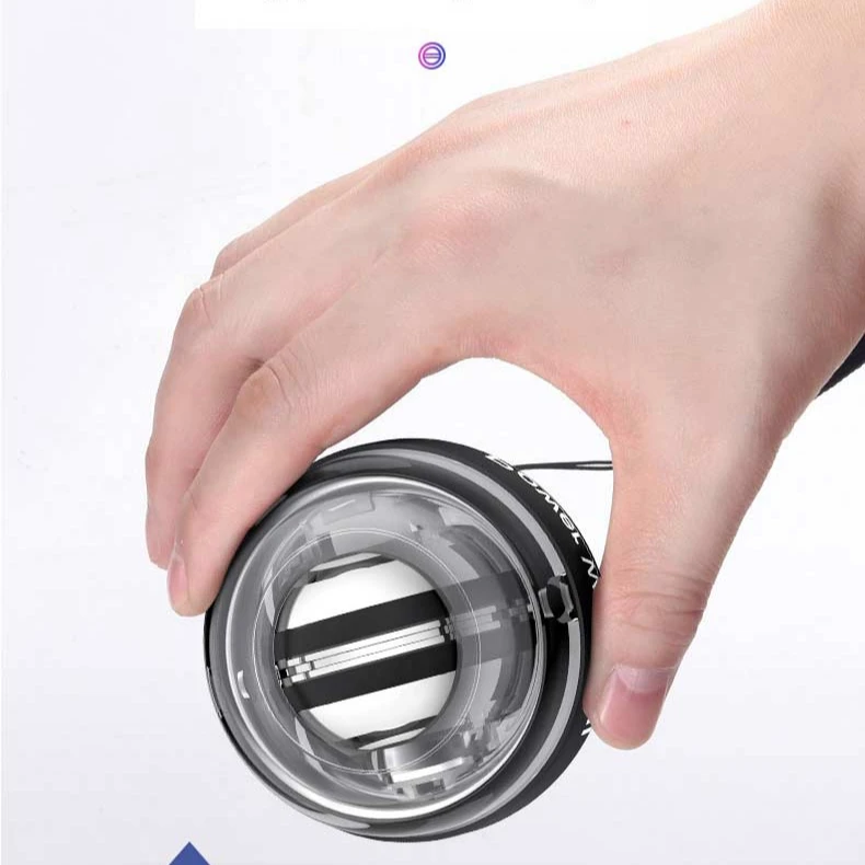 Пользовательский тренировочный мяч для запястья, тренажер для рук, Спиннер, Гироскопический силовой мяч для запястья