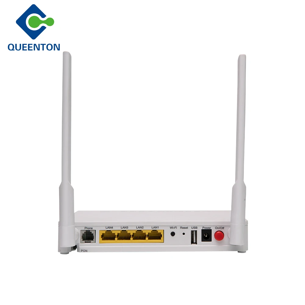 F660 ONT ONU F660 V8.0 GPON UPC 1GE+3FE+1POTS+WIFI 5DB SC/UPC English Firmware FTTH GPON ONT
