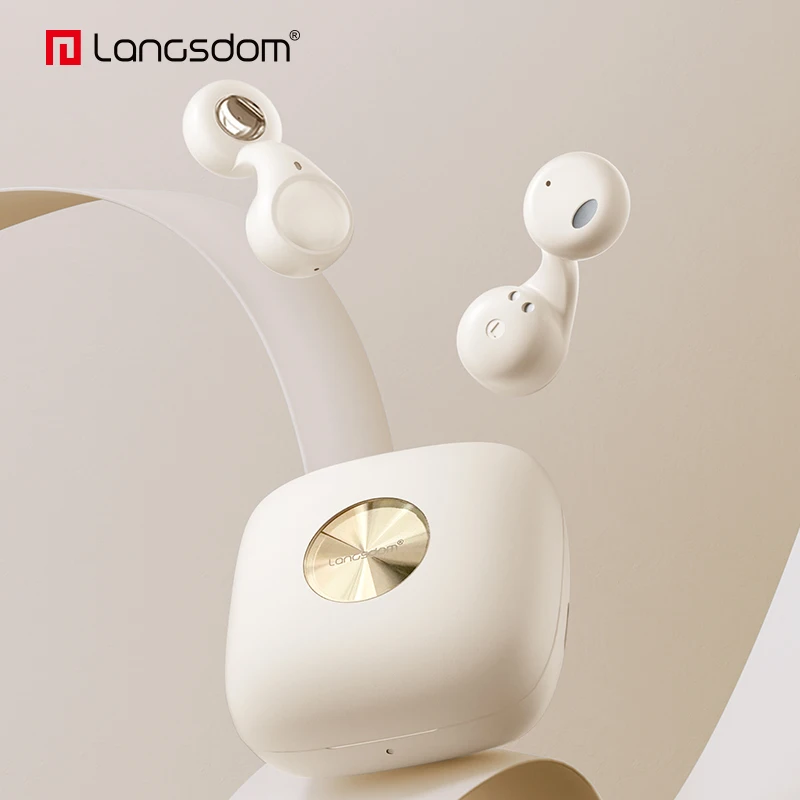 Original Bone Conduction Earbuds TWS Headset IPX5 Waterproof Earphone earbuds headphones with wireless Charging battery Box