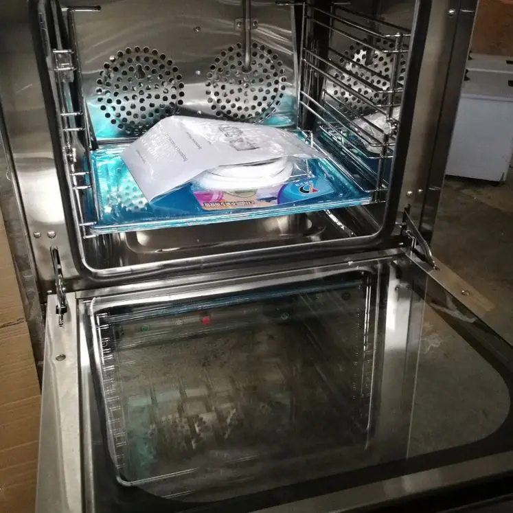 combi convection oven combi gas Hotel Restaurant commercial Multifunctional Electric gas combi steamer oven sale