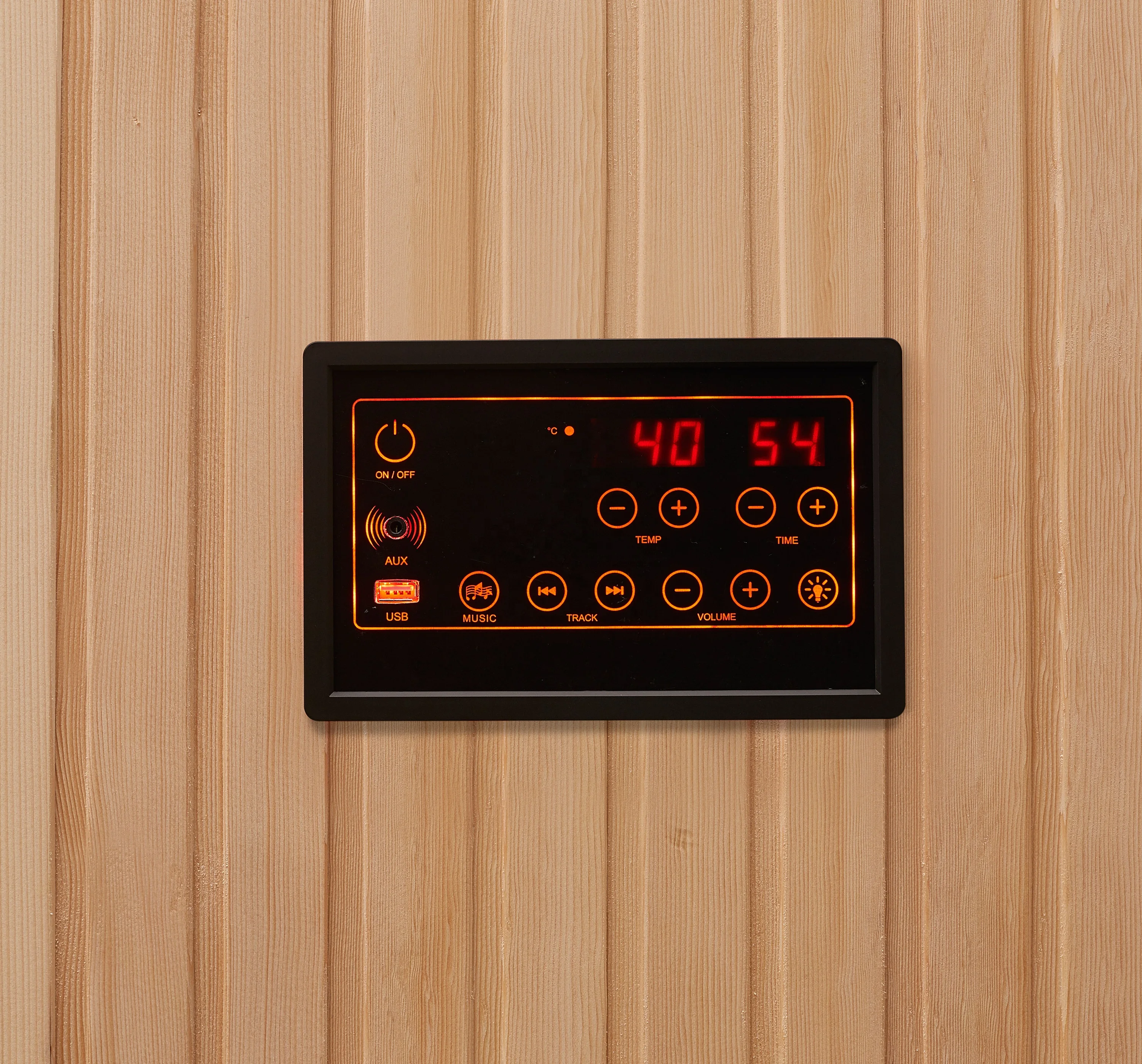 Traditional red cedar hemlock luxury Indoor dry Sauna Room with CE certificate WS-1813