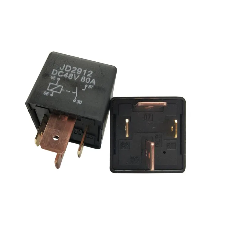  JD2912 высокий ток 48В 80A automotie реле 4 Pin Реле