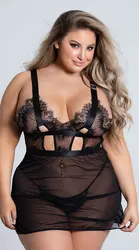 factory stock sexy sleepwear  wholesale romantic plus size sexy lingerie  sexy female fat lenc hollow out lingerie sexy tong