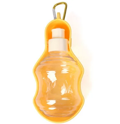 250ml 500ml eco friendly  dog outdoor Portable pet travel water bottle drink feeder