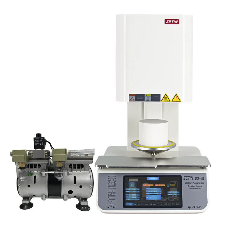 ZETIN Dental Porcelain Furnace ZTCF-20B Laboratory Heating Equipments