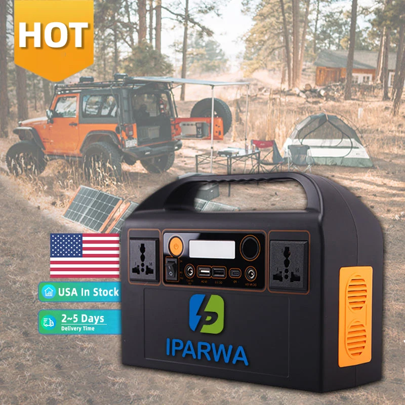 Iparwa Professional Manufacture Cheap 300Wh 500Wh 1000Wh Outdoor Power Bank Solar Energy Storage Power Supply