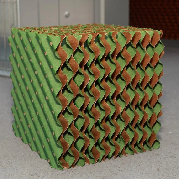 Honeycomb Cooling Pad/ honey comb 5090 cooling pad For Broiler Greenhouse Poultry Evaporative Cooling Pads Cooler