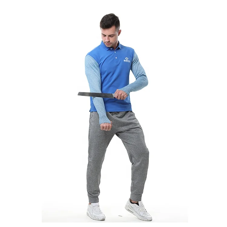 Защитная ткань рубашка поло с защитой от порезов