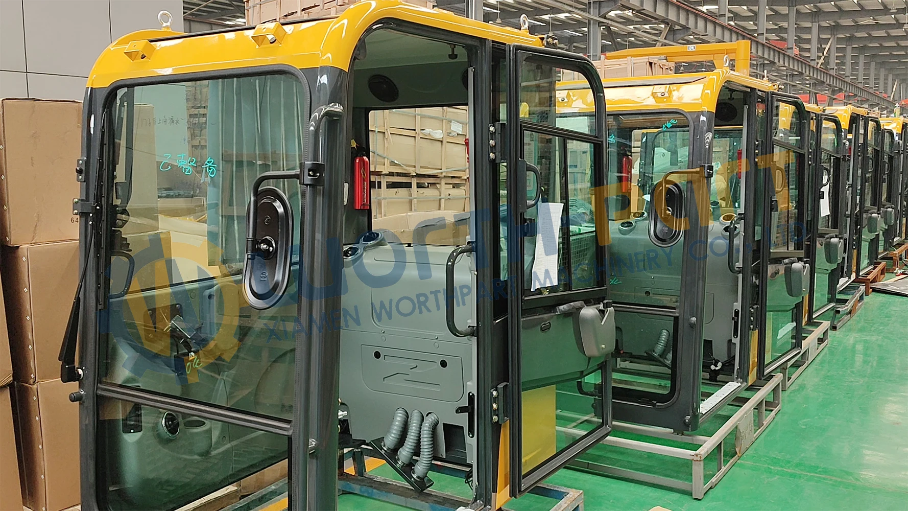 Js 200 Jcb 3Cx Excavator Cabin Cab, Cabin For Jcb