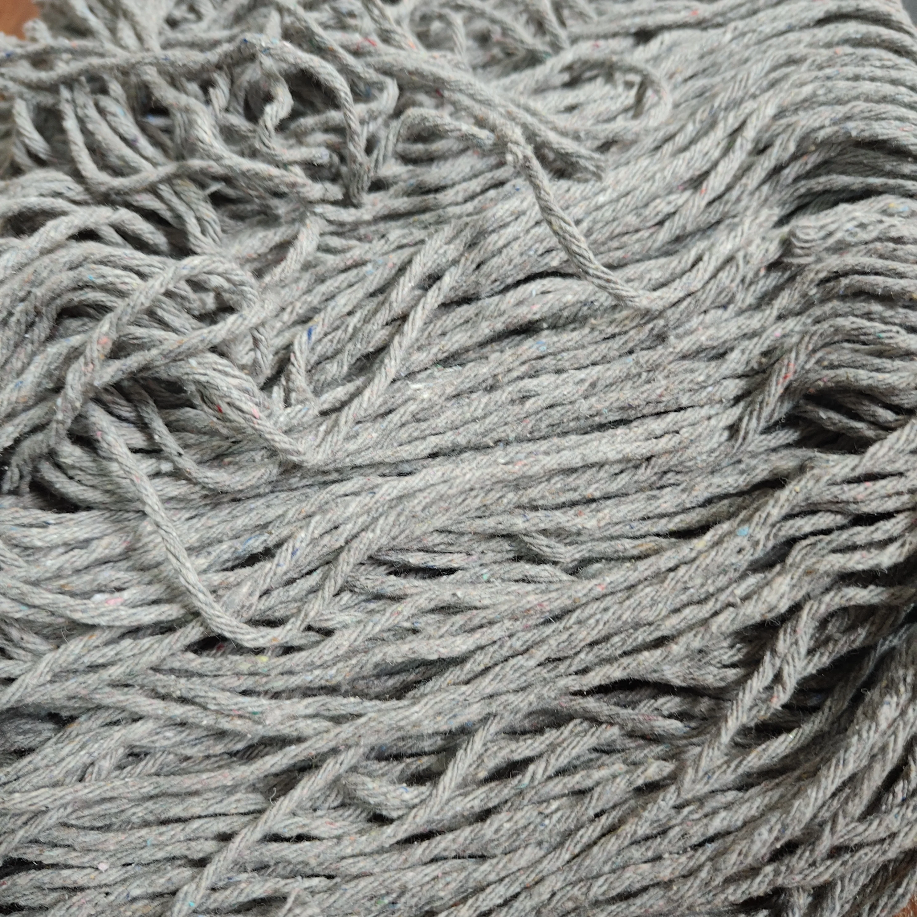 Southeast Asia sells well Dirt-resistant gray line Mop thread containing cotton Replaceable
