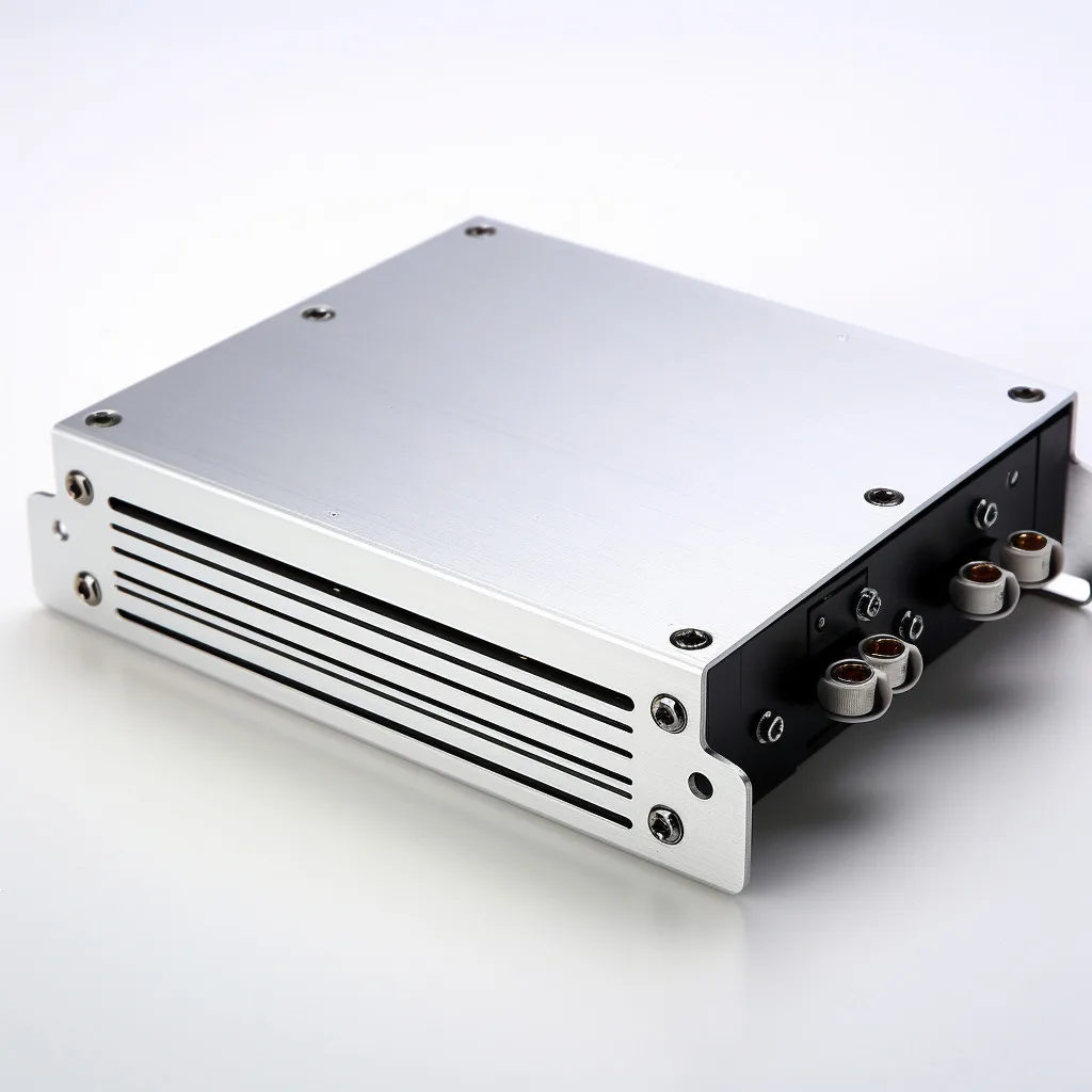 High quality and low price sheet metal chassis enclosure manufacturer aluminum amplifier case
