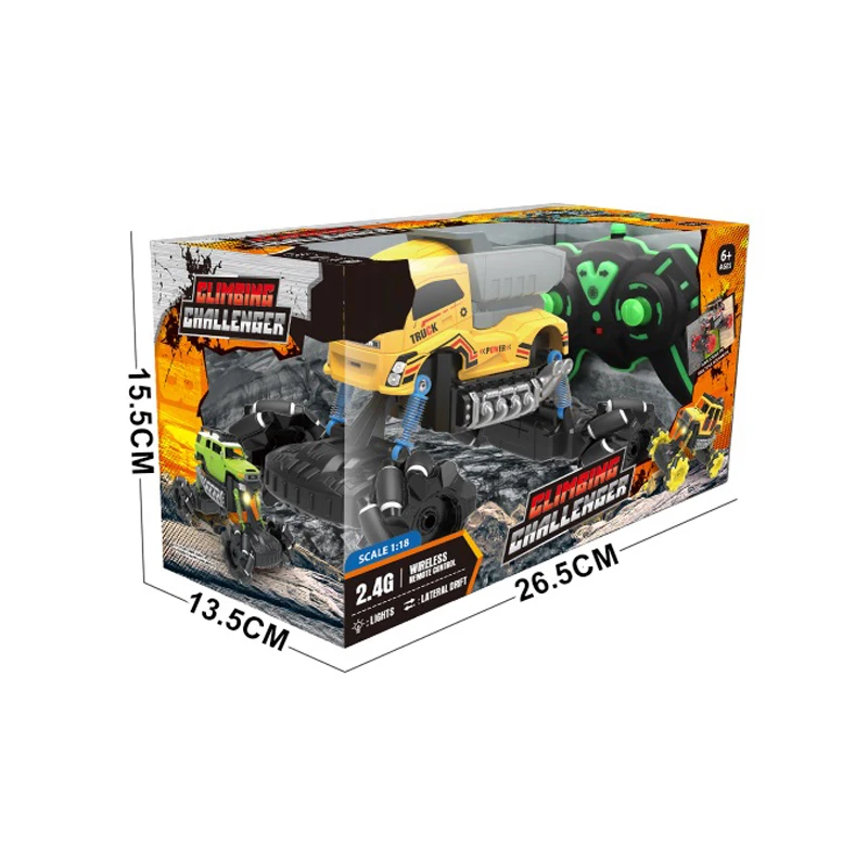 Custom 4X4 1/18 Scale Mini Vehicle Toy Excavator Toys Set Truck Electric Vehicles Rc Construction Veihcle Boys