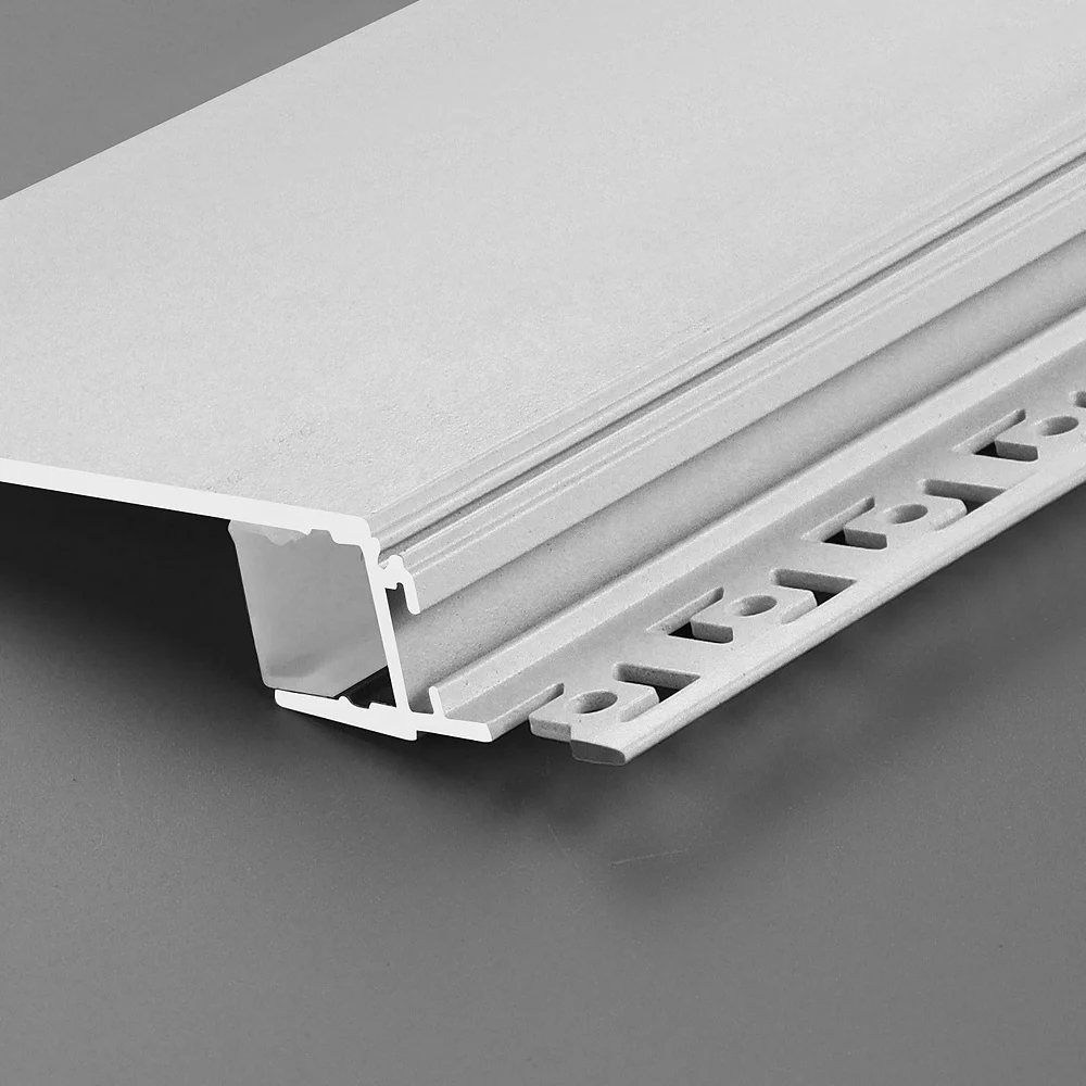 Customized Simple Atmosphere LED Lighting Strip Light Ceiling Free Embedded Reflector Slot for Indoor Office