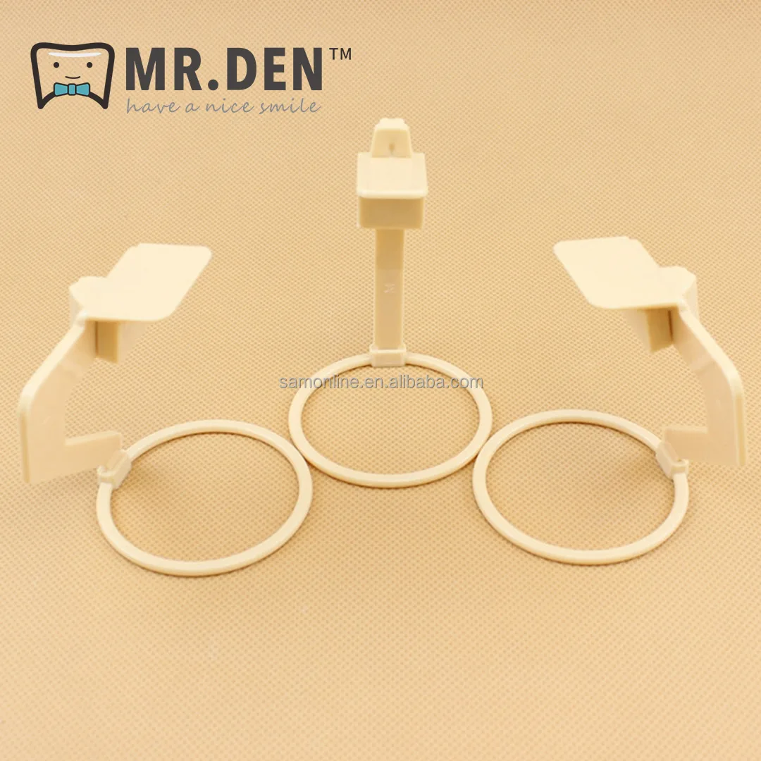MRDEN High Quality Low Price 3 pcs/set X Ray Film Poly Locator /Positioner Digital X-Ray Film for Dental Consumables