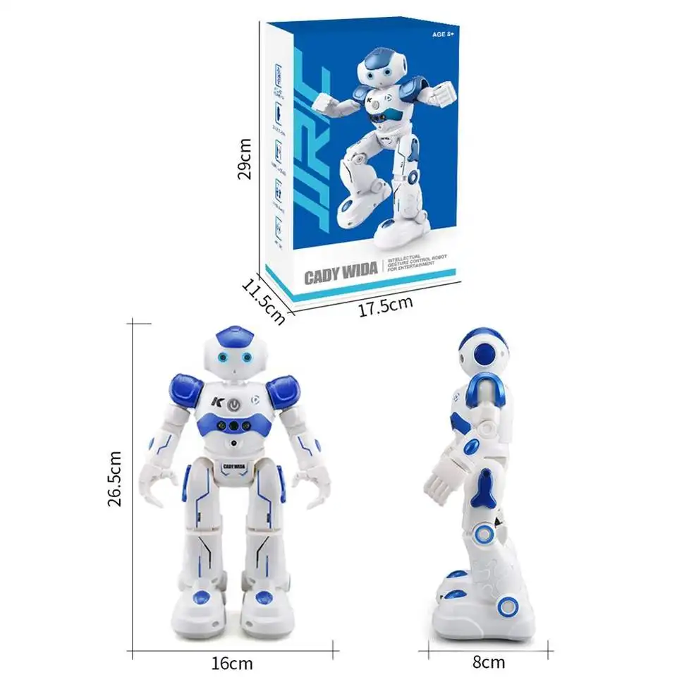 Flytec Hot FYR2  USB Charging Dancing Gesture Control Smart RC Robot Toy Electronic Robots For Children Kids Birthday Gift