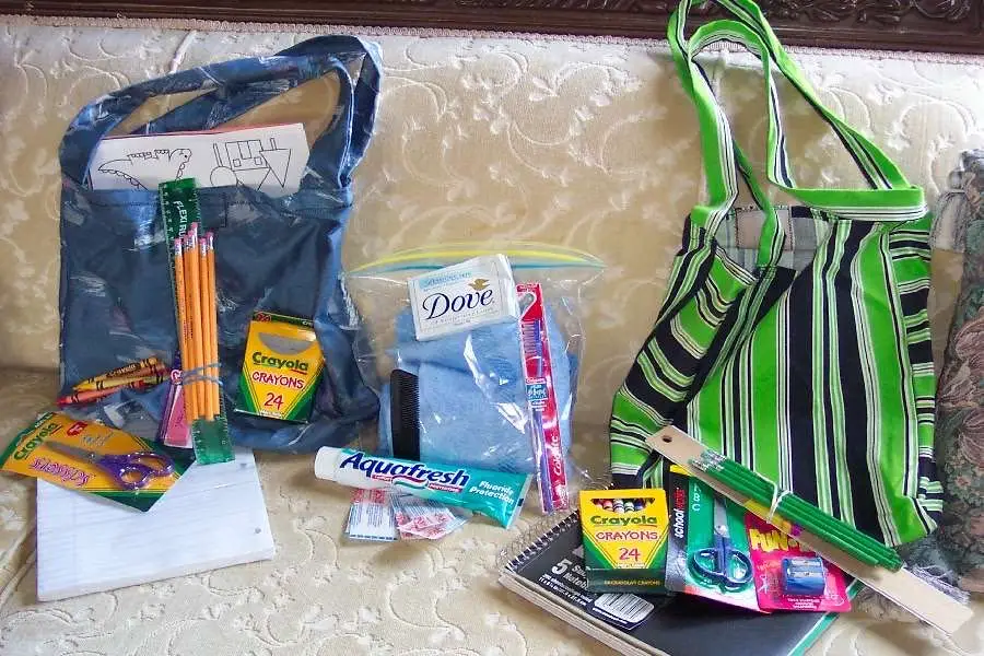 Pvc Bag School Supply Office Item Gift Set for Kids