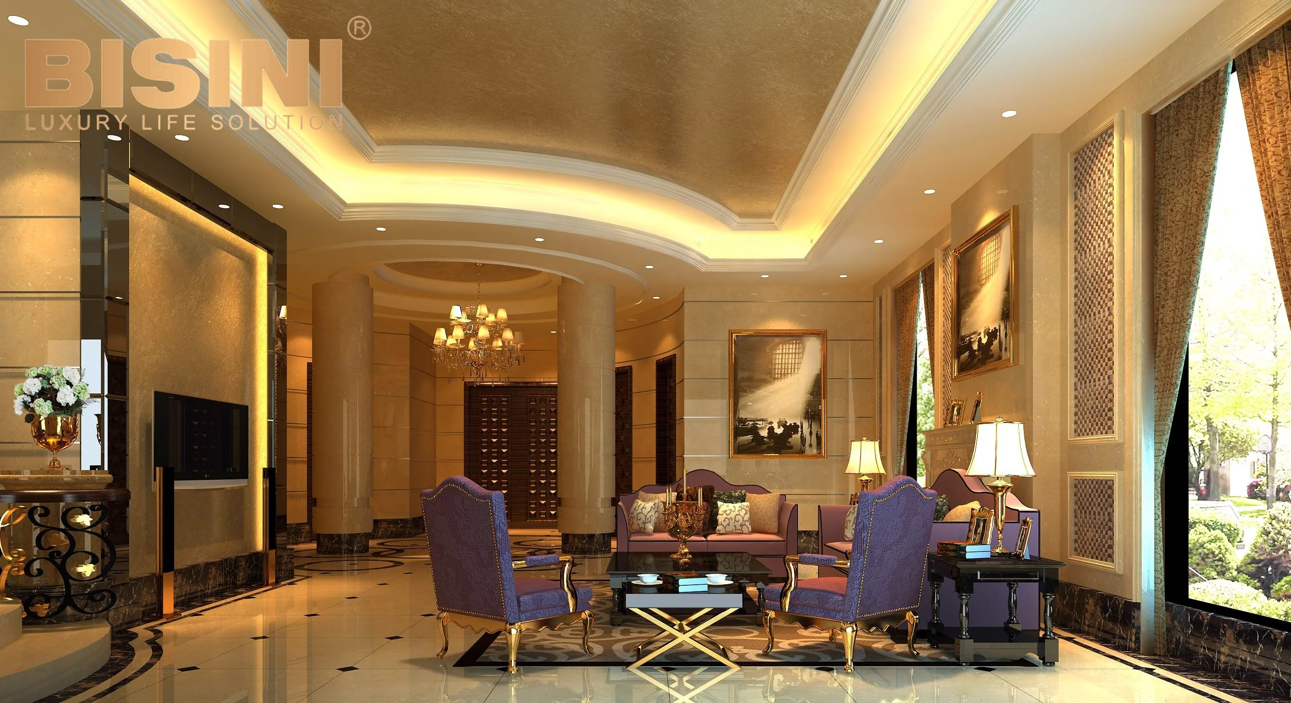 High Resolution 3D Rendering For Villa Interior Design 3D House Architecture Project Arrangement