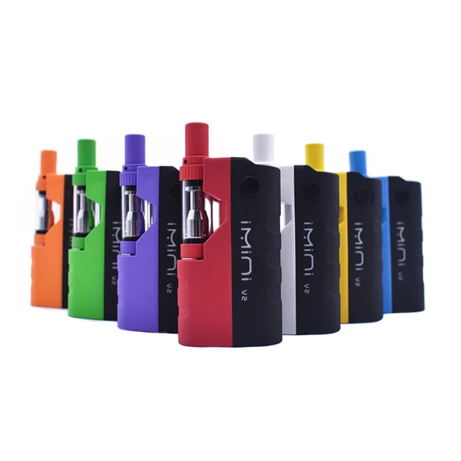 
Best Selling 510 Thread Vape Battery Cartridges Variable Voltage Preheat Imini V2 Box Mod Twist Battery Starter Kit 