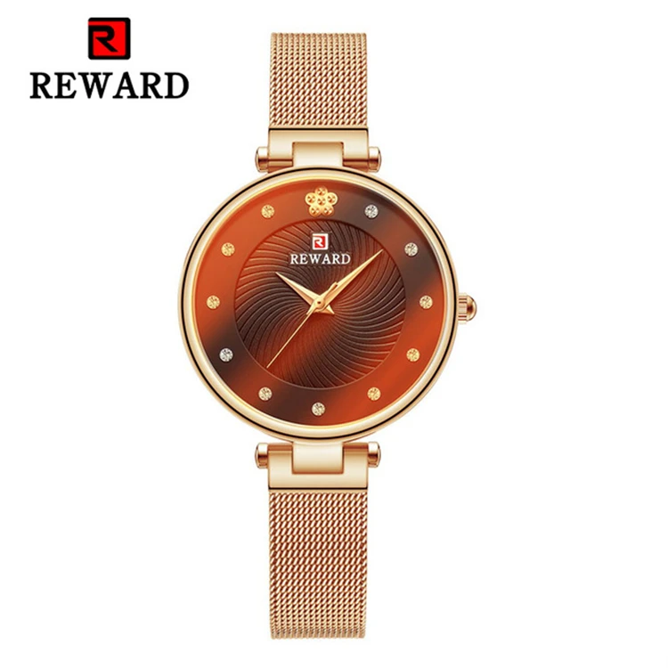Часы женские наручные RD22014L новинка 2019 часы модные специальные цветные стеклянные креативные водонепроницаемые