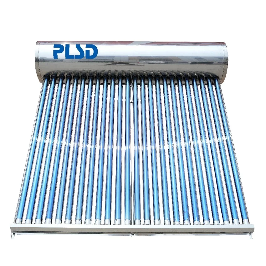 Wholesale OEM ODM SS304 Heat Pipe Solar Collector Pressurized Compact or Split Solar Water Heater System Heater Solar