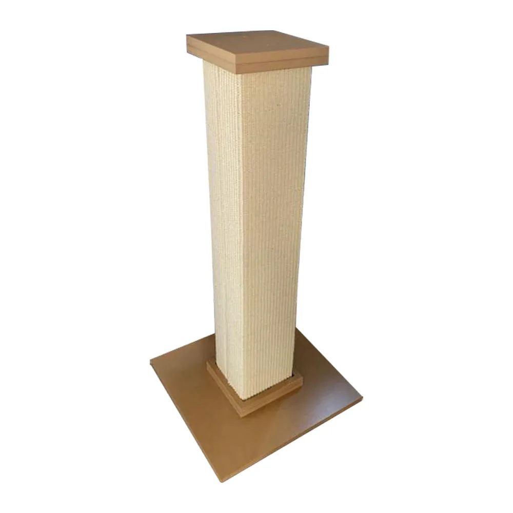 luxury funny cat toy scratch post scratcher wholesale cat tree scratching post sisal cat scratching post