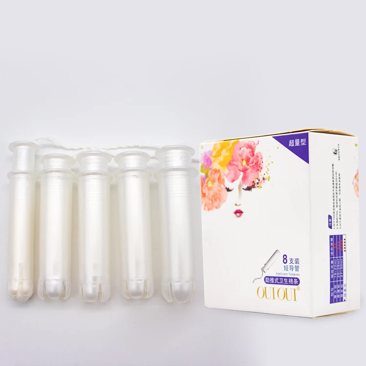 
Wholesale Biodegradable Cotton Digital /Applicator/Organic sanitary Tampons For Period 