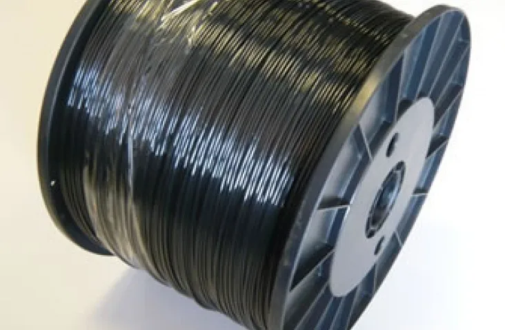 Greenhouse accessoires Transparent / Black Polyester Wire