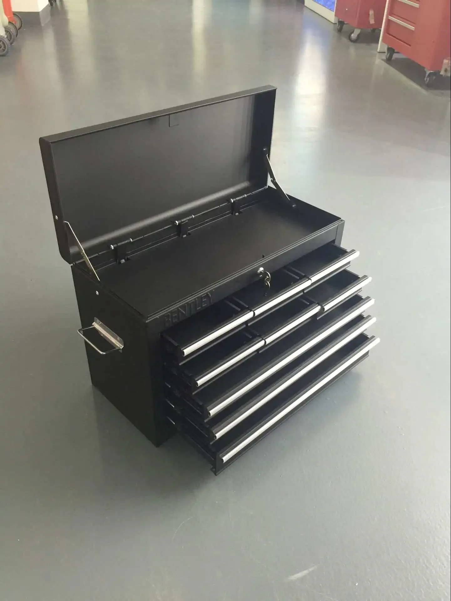 CE 9 Drawers Portable Steel New Design Tool Case Organizer Tool Box For Storage Tool Sets herramientas