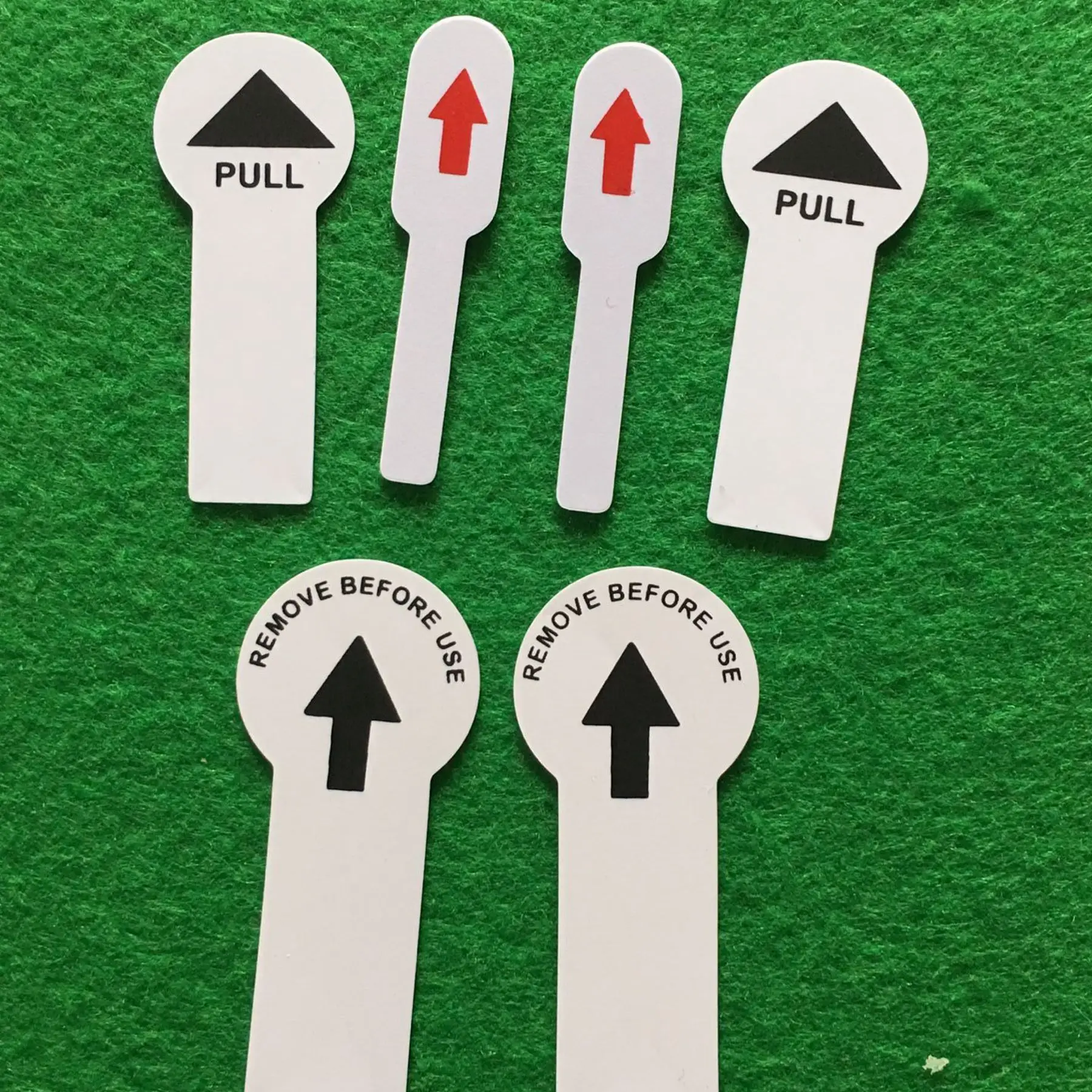 white transparent PET insulating sheet Button battery insulating Mylar sheet Flame retardant electrical isolation pull sheet