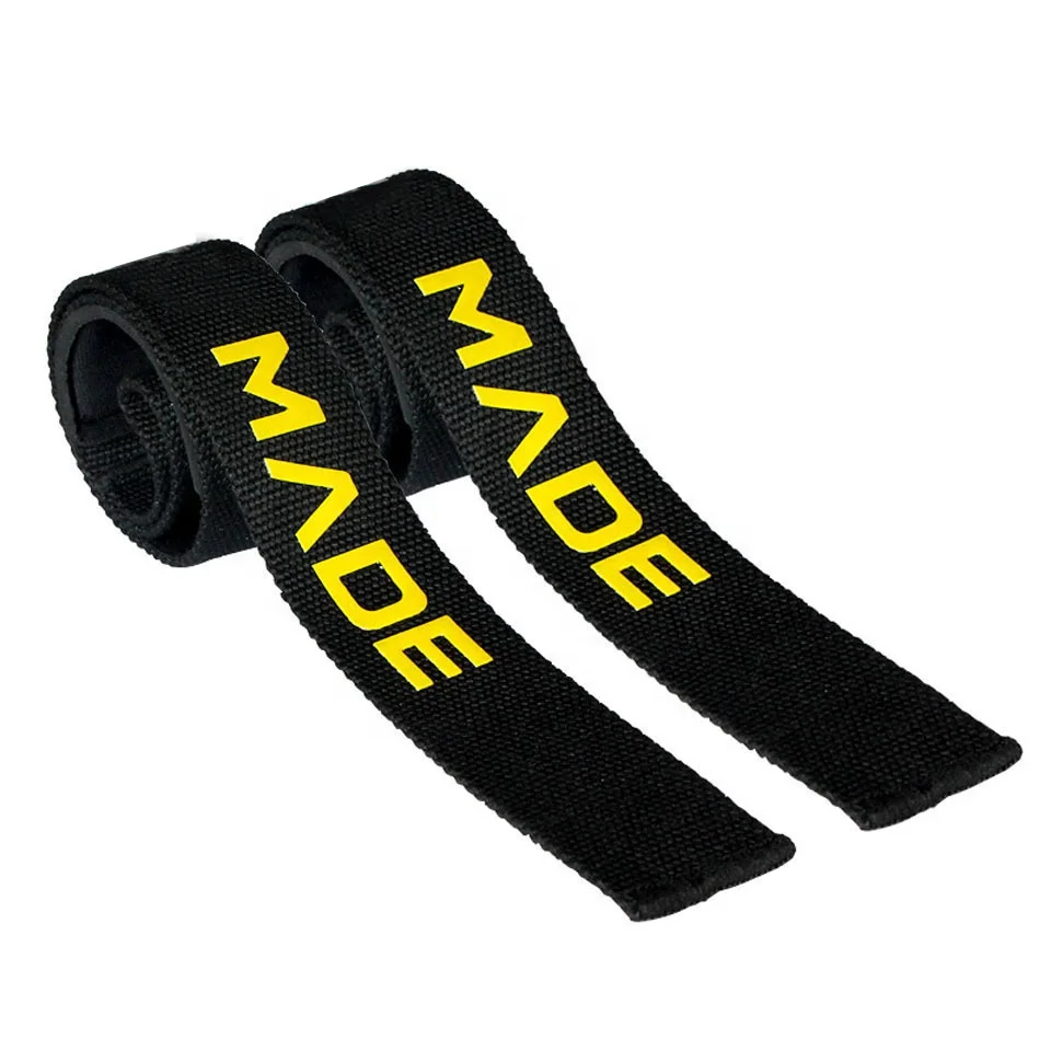 Wholesale Nylon Sport Protection Custom Weight Lifting Wrist Straps