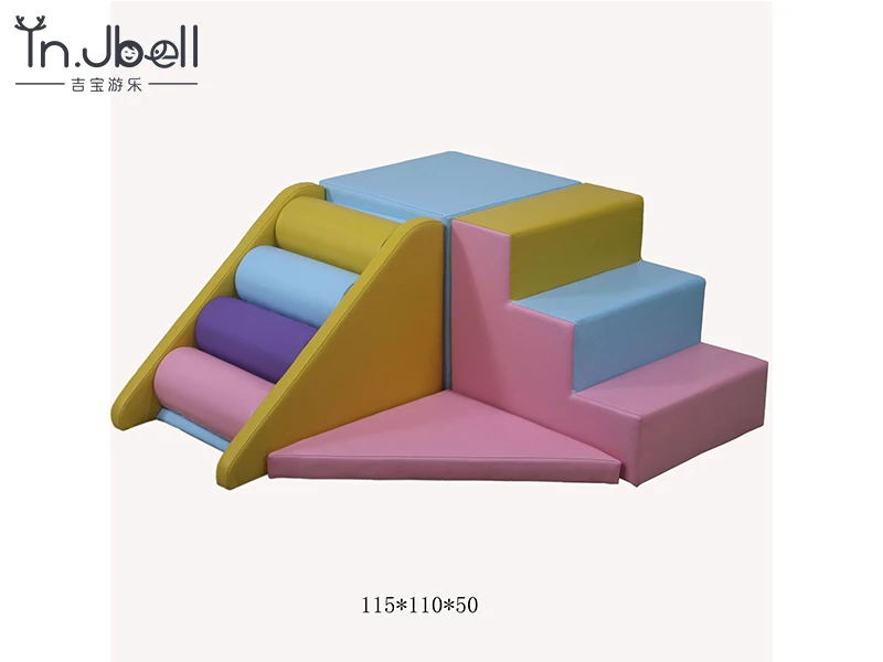 Bridge Rainbow Factory Price New Fashion Design Indoor Soft Play for Kids Indoor Playground Foam Climbing Toy Soft Play 3 Years