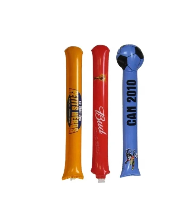 Promotional Customized Inflatable Thunder Noisemaker Sticks