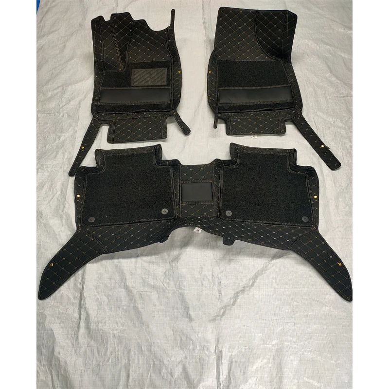 Лидер продаж, Фабричный кожаный коврик 5d для автомобиля, 3d автомобильные коврики, высококачественные специальные персонализированные автомобильные коврики, модные