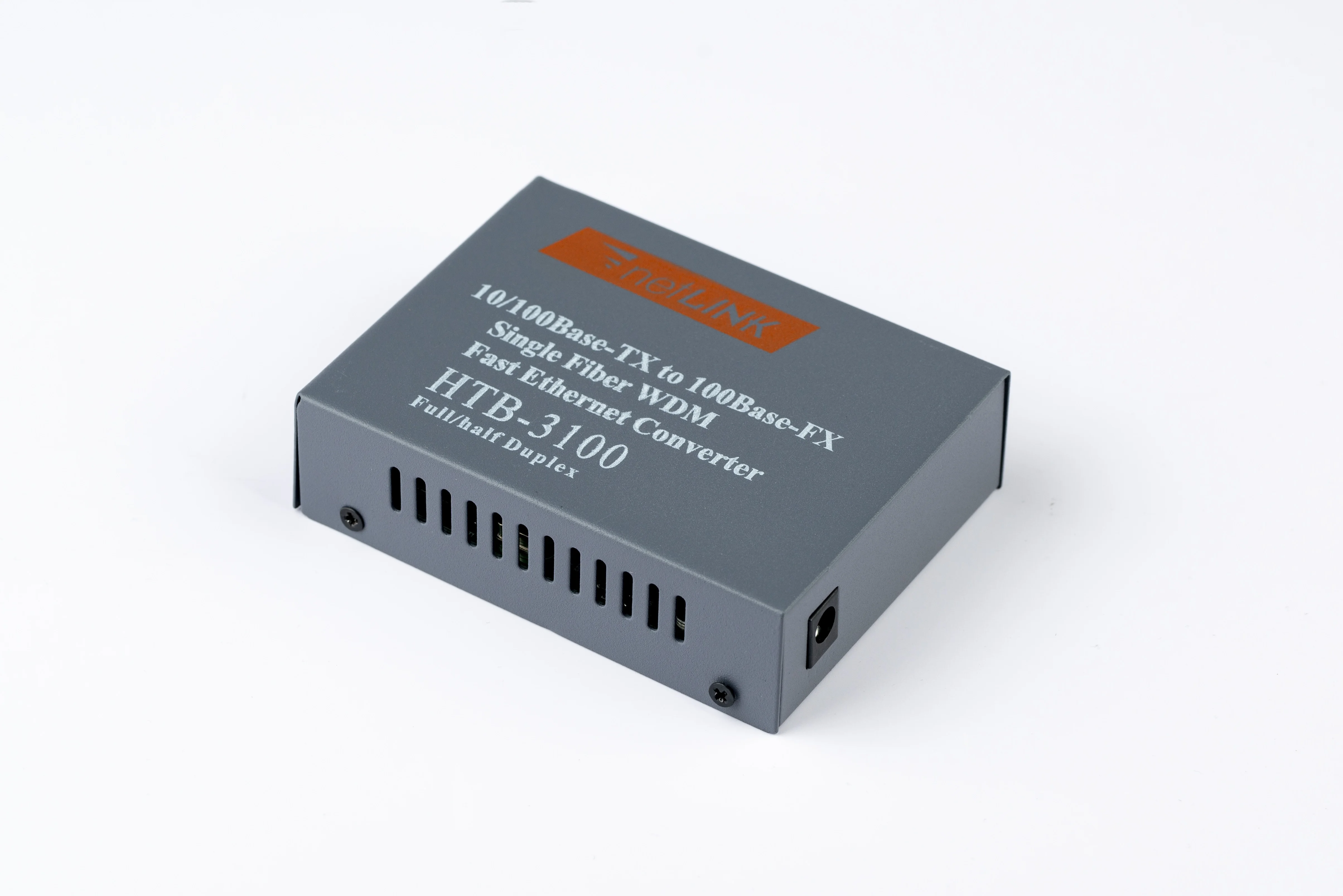 10/100Base-TX к 100Base-FX одноволоконный WDM медиаконвертер шасси