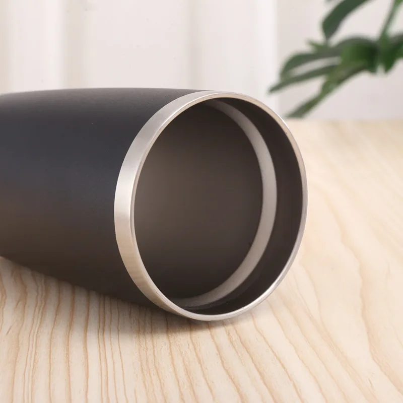 Beer Cup With Opener Whisky Stainless Steel Travel Car Mugs Lids Camping Tumblers Double Thermos Lowball Tumbler 16Oz