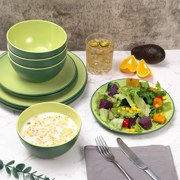 Unbreakable Dinner Sets Melamine Tableware for Restaurant XMNFLY