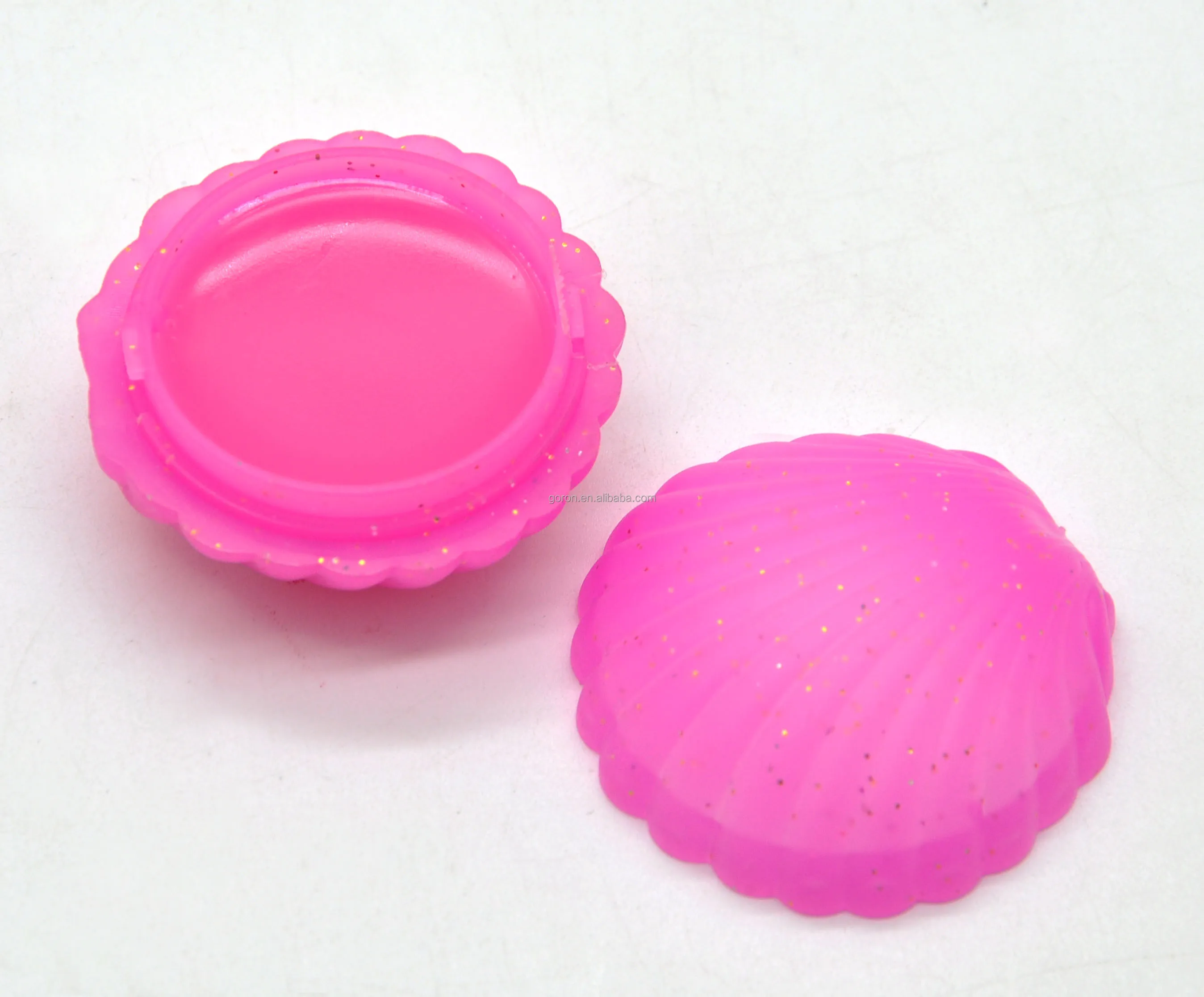 Private Label Cuty Cup Cake Flavored Lip Gloss Chemical Ingredient Lip Balm