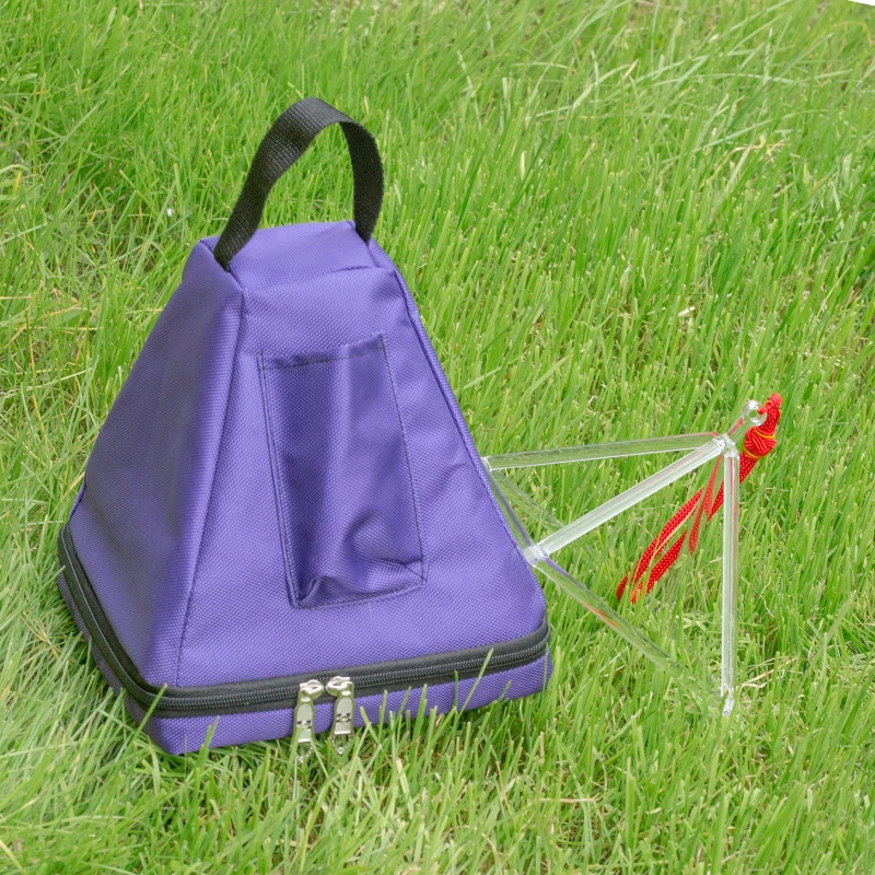 Hot Sale High Quality Crystal Singing Pyramid Carry Case