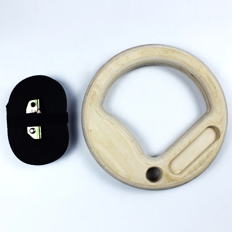 Dongshang Portable Wooden Fingerboard Climbing Finger Training Gymnastic Ring