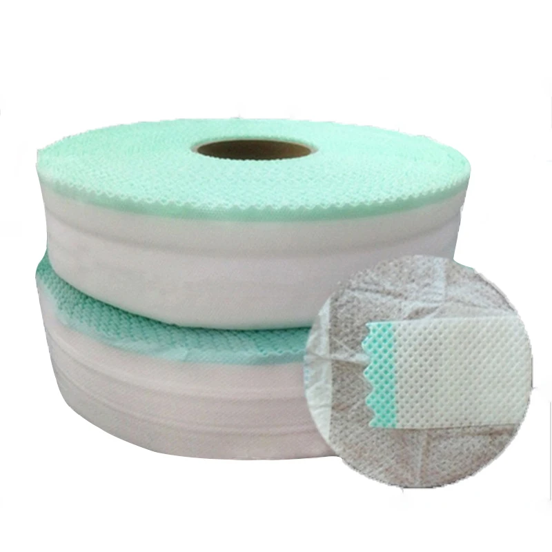 High Quality Durable Using Nonwoven Hook Adhesive Side Tape for Baby Diaper