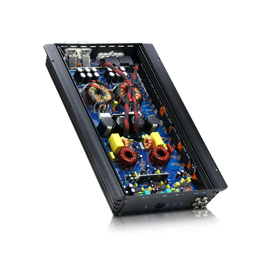 Teampie OEM High Power RMS 2500W Class D Monoblock Full Range Car Audio Amplifier For Mid-High TP-2500.1D