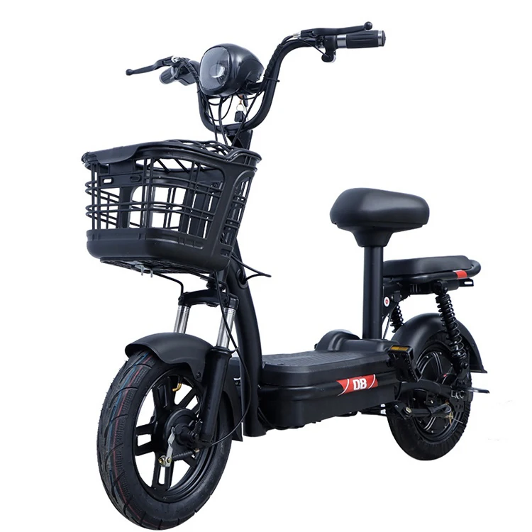 Factory Wholesale Electric Bicycle Electric City Bike   Two-wheeled Electric Scooter Steel