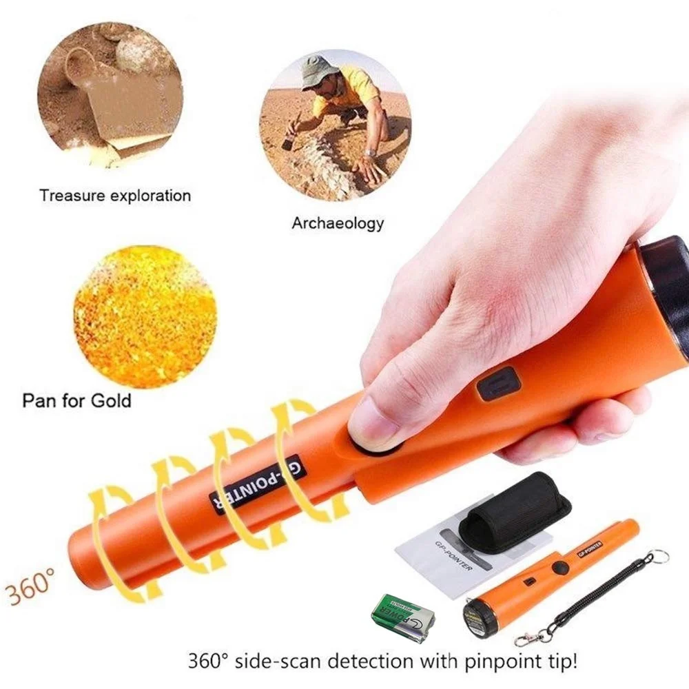 High sensitive Diamond scanner machine For Portable Waterproof with LED Light detector treasure