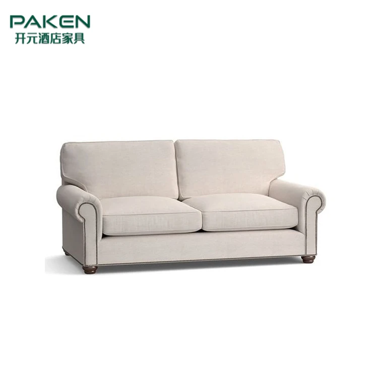 Paken на заказ Классический современный роскошный трехместный диван для гостиничной гостиной