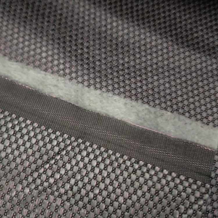 Non-woven Smooth Soft Feel 100% Polyester Jacquard Mattress Fabric Waffle Fabric For Mattresses