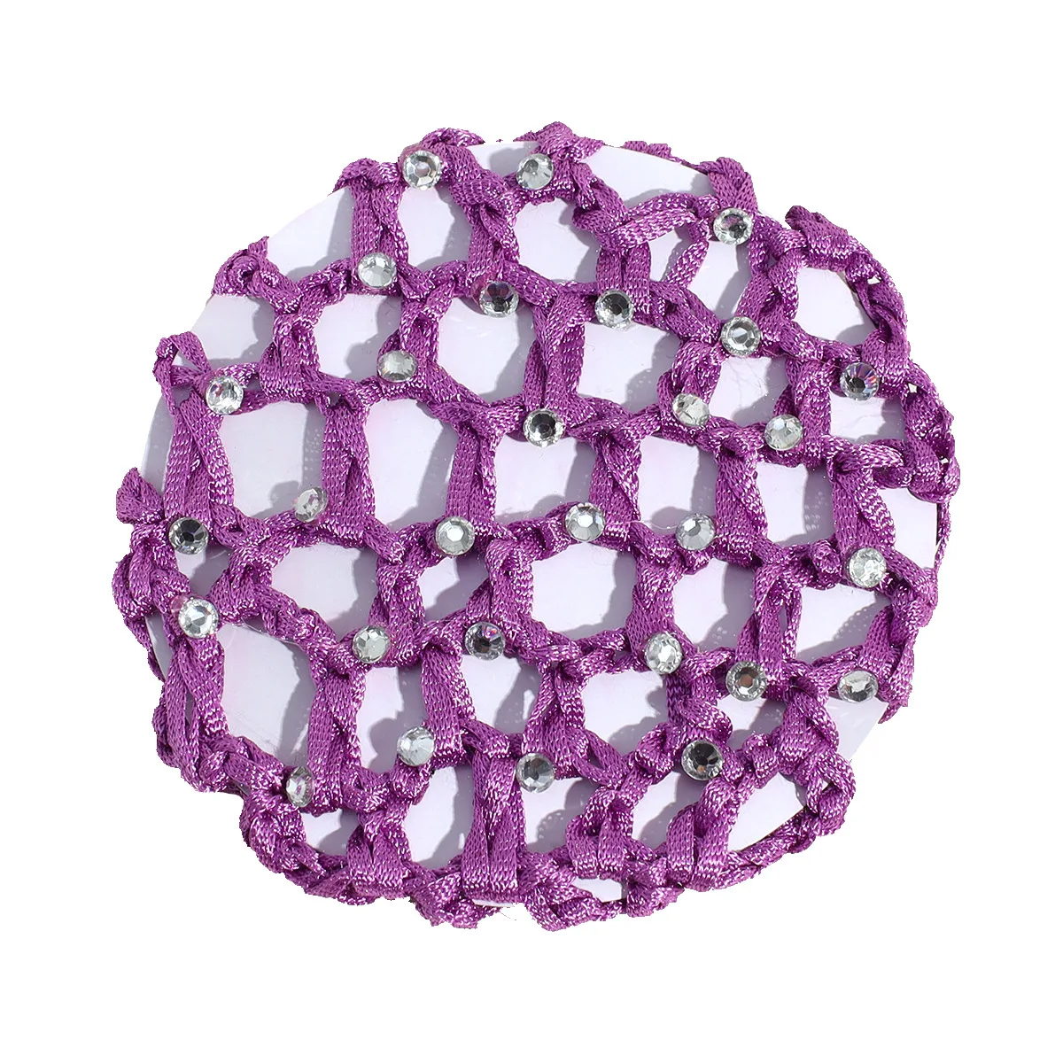 Hair Nets for Bun Ballet Hair Bun Cover with Pearl for Girls